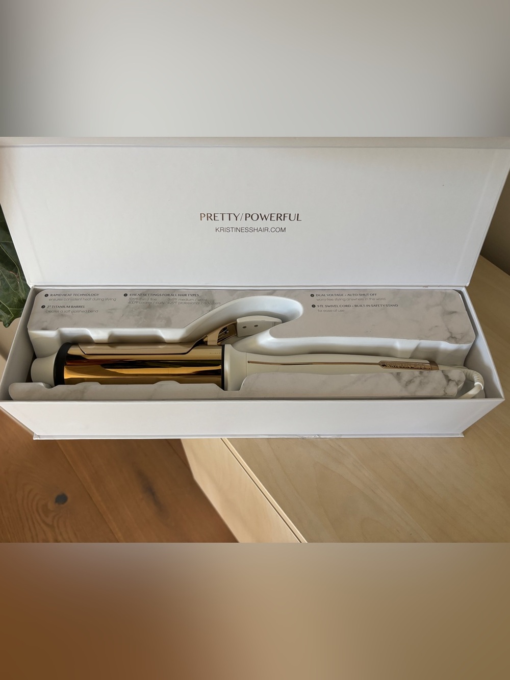 Kristen Ess 2” Soft Bend Curling Iron